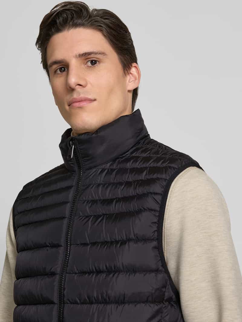 Tom Tailor Regular fit bodywarmer met waterafstotende functie