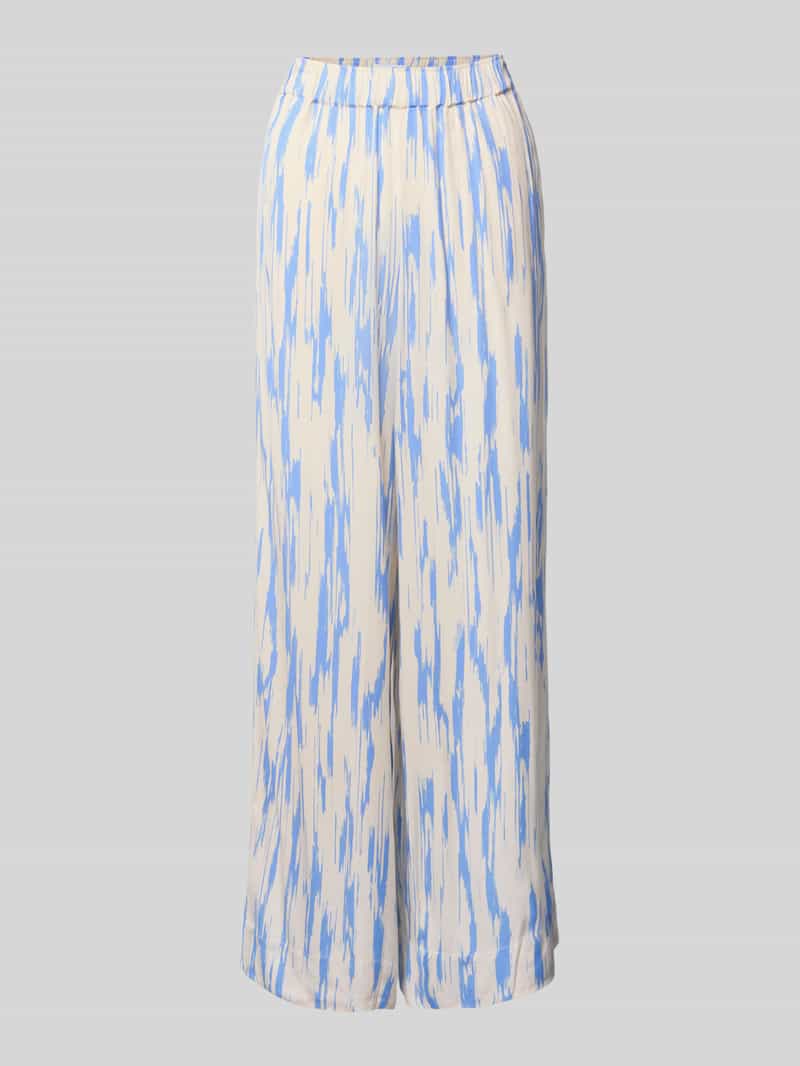 Selected Femme High waist broek met elastische band model 'BAELA'