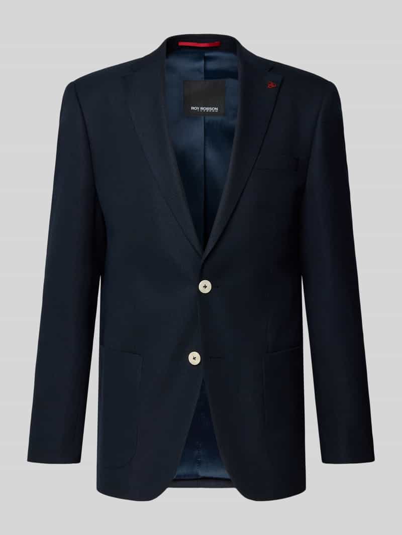Roy Robson Slim fit 2-knoops colbert met reverskraag