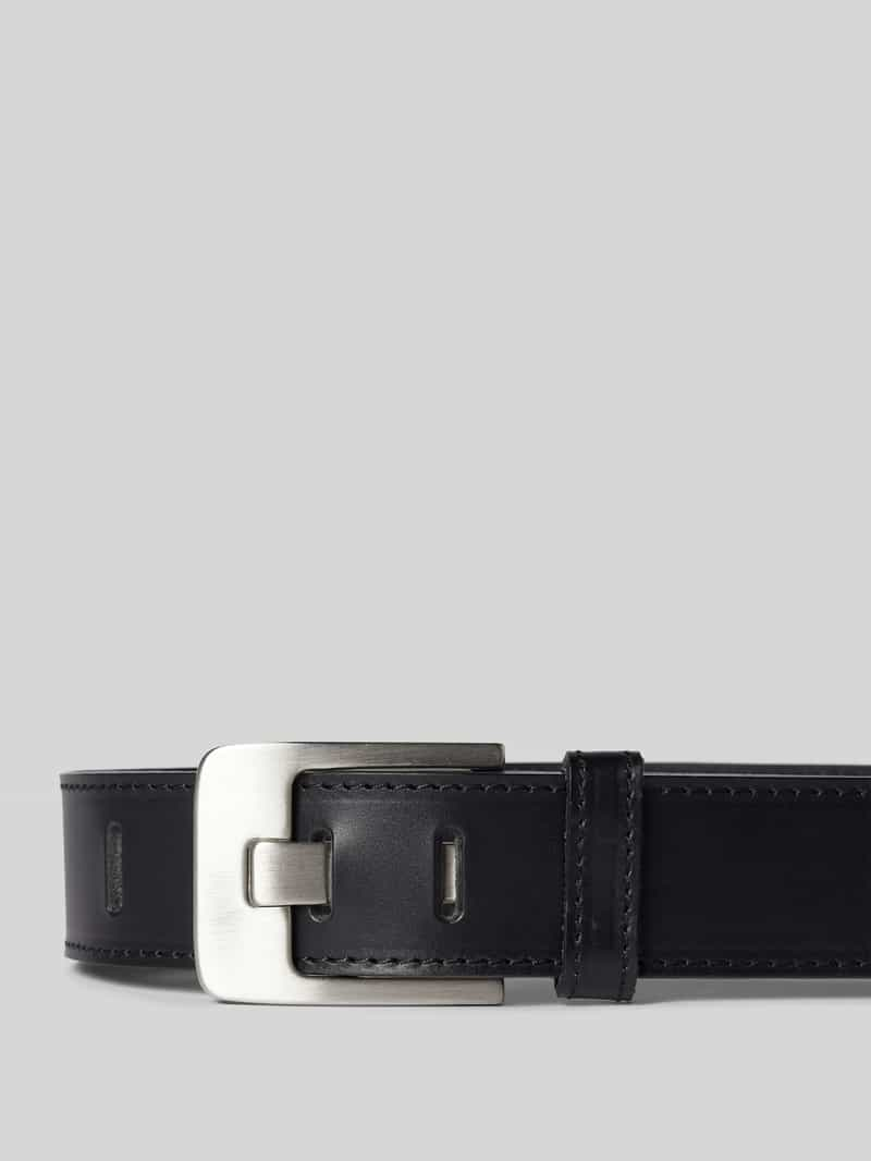 Tom Tailor Leren riem in effen design model 'LAUREL'