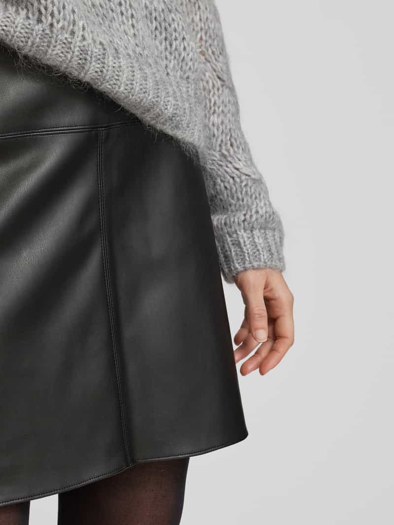 Christian Berg Woman Minirok in leerlook