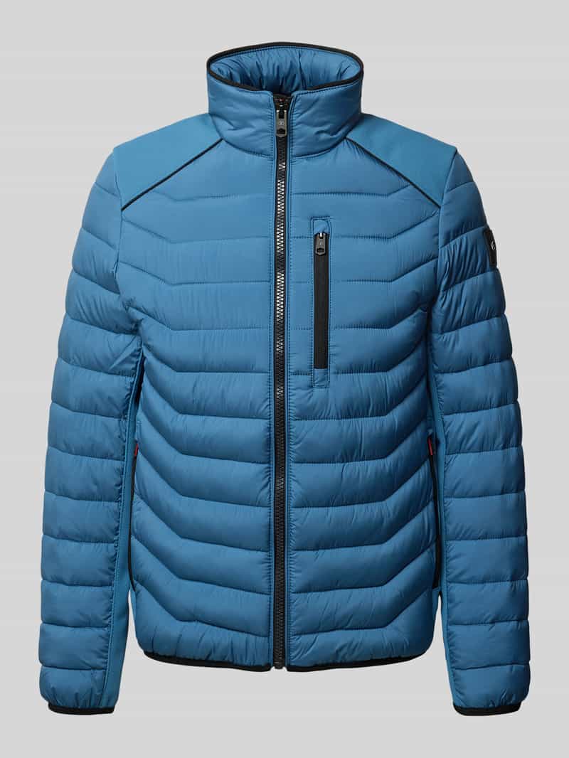 Tom Tailor Regular fit gewatteerd jack met ritssluiting