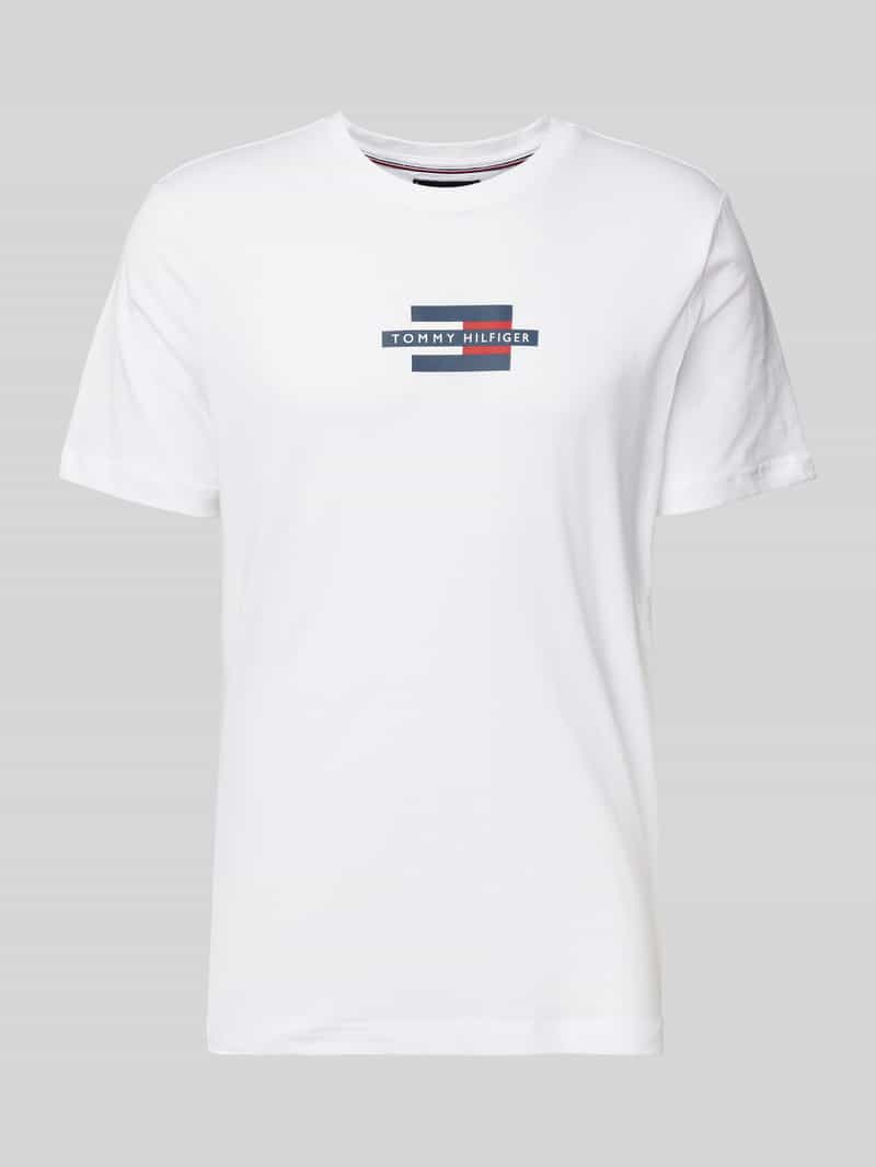 Tommy Hilfiger Regular fit T-shirt van puur katoen