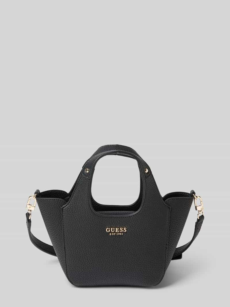 Guess 2-in-1-handtas met labelapplicatie model 'CALISTA'