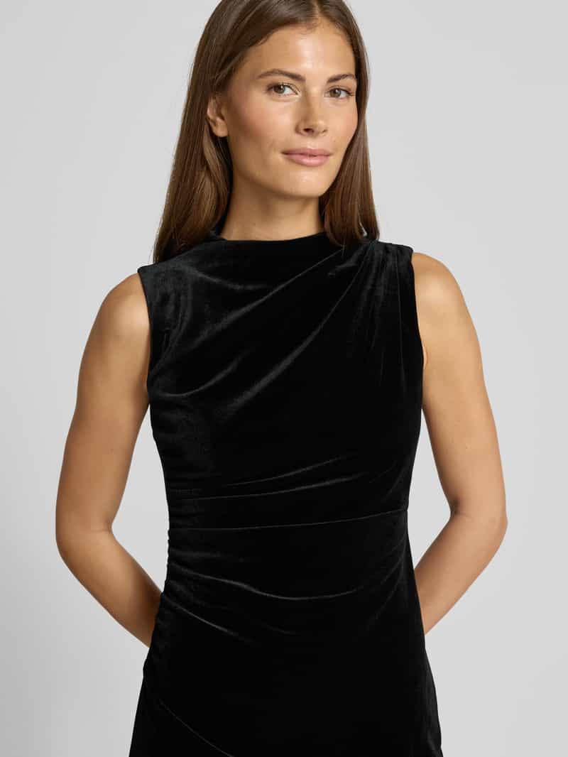 Jake*s Cocktail Slim fit cocktailjurk met plooien