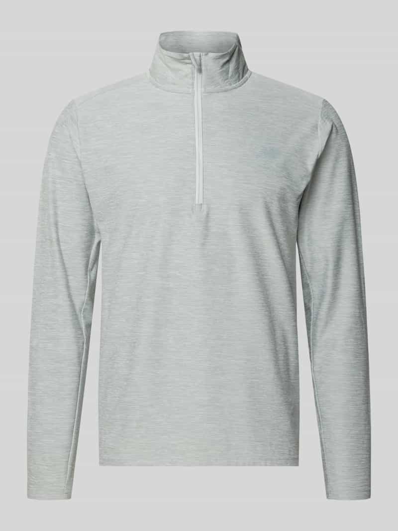 regular fit sweatshirt met schipperskraag