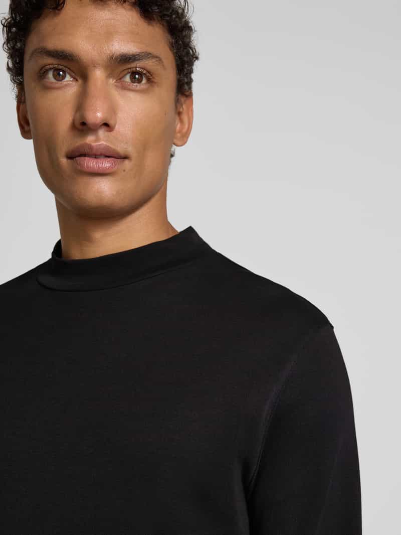 Christian Berg Men Shirt met lange mouwen en opstaande kraag