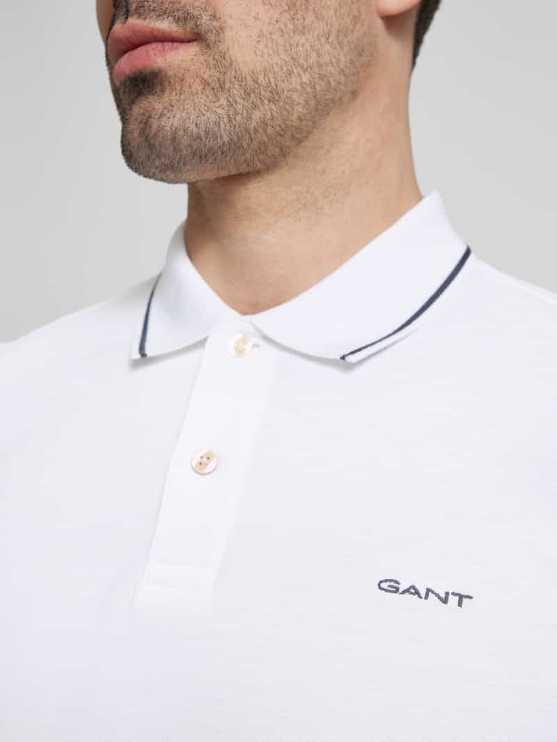 Gant Poloshirt met labelstitching