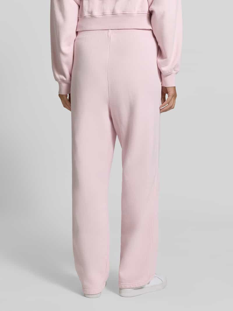 American vintage sweatpants van pure katoen met logoprint model 'PLIZZY'
