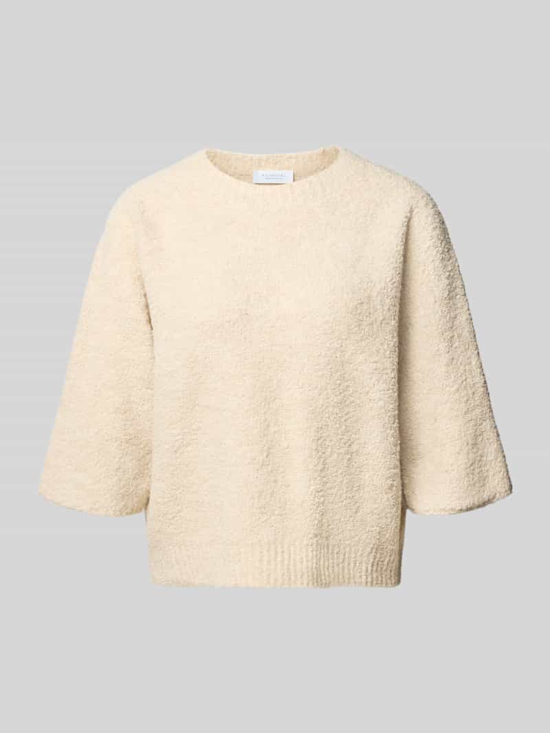 Rich & Royal pullover in relaxed fit met lanawol-aandeel