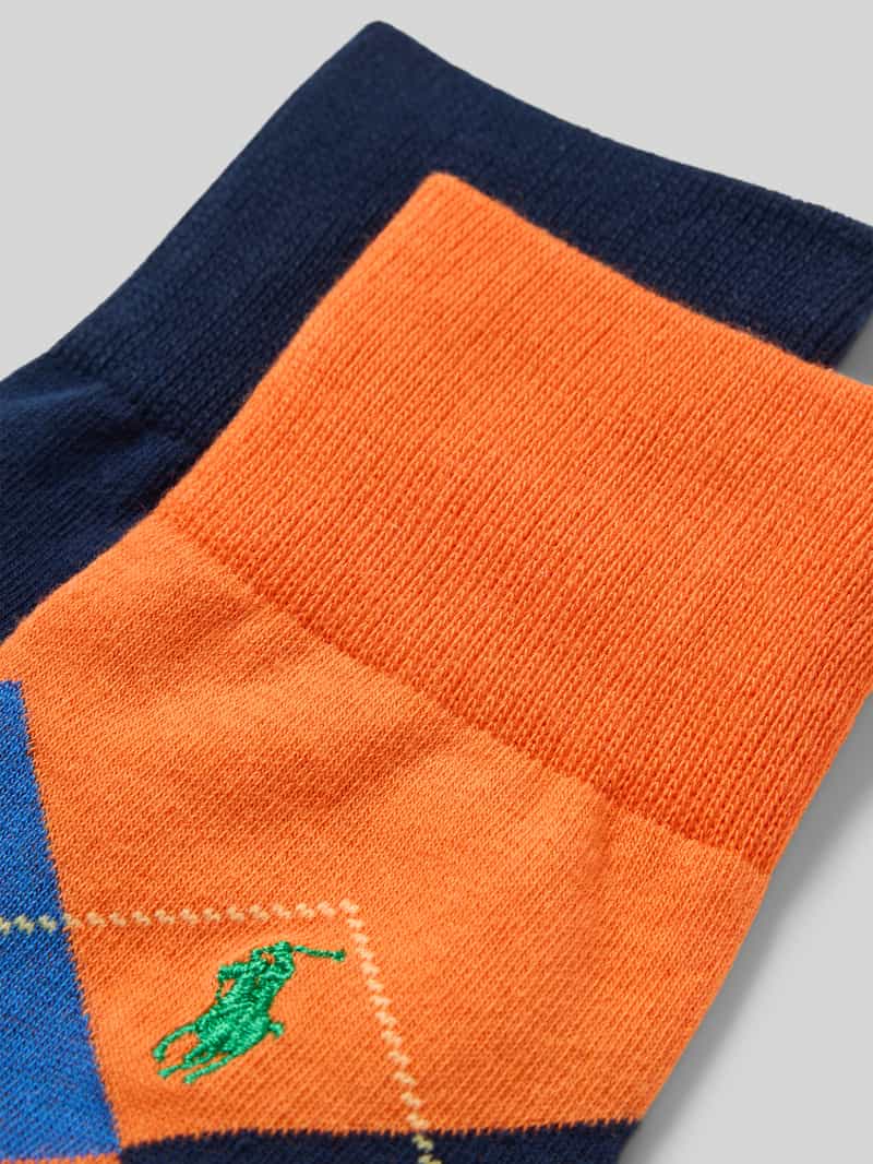 Polo Ralph Lauren Underwear Sokken met logostitching in een set van 2 paar