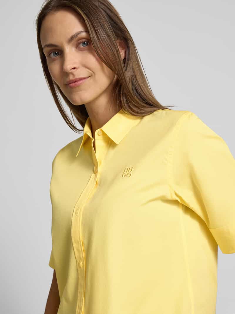 HUGO Overhemdblouse met knoopsluiting