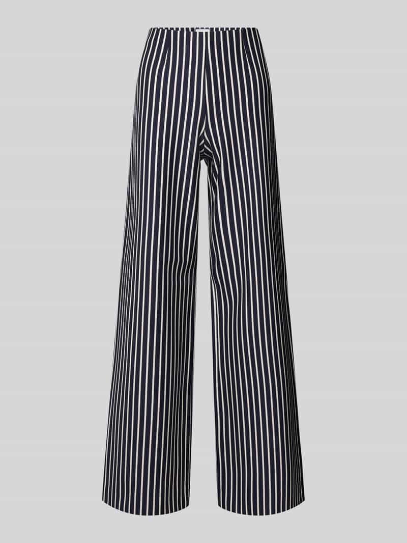 SEDUCTIVE Wide leg stoffen broek met elastische band model 'KIMBERLY'
