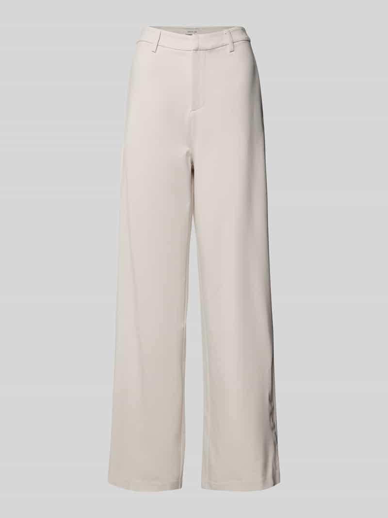 Calvin Klein Jeans Wide leg stoffen broek met steekzakken model 'MILANO'
