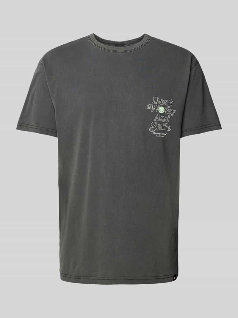 Tommy Jeans T-shirt met statementprint