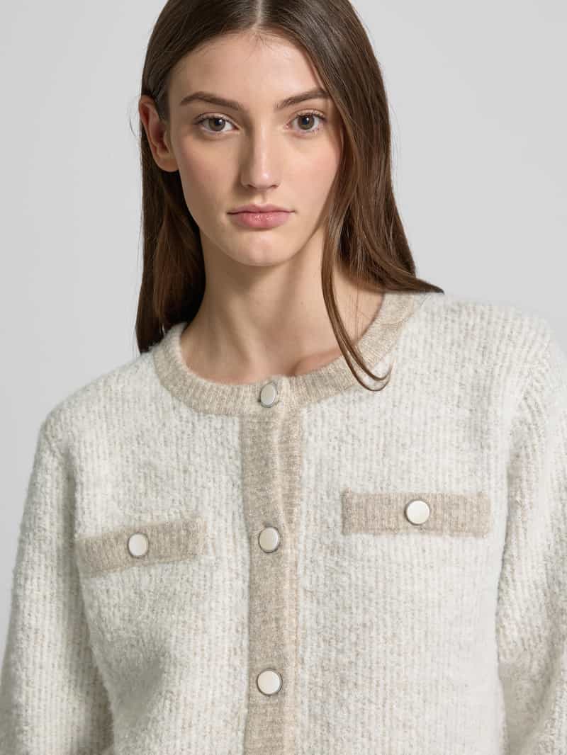 NEO NOIR Cardigan met sierknopen model 'Vivia'
