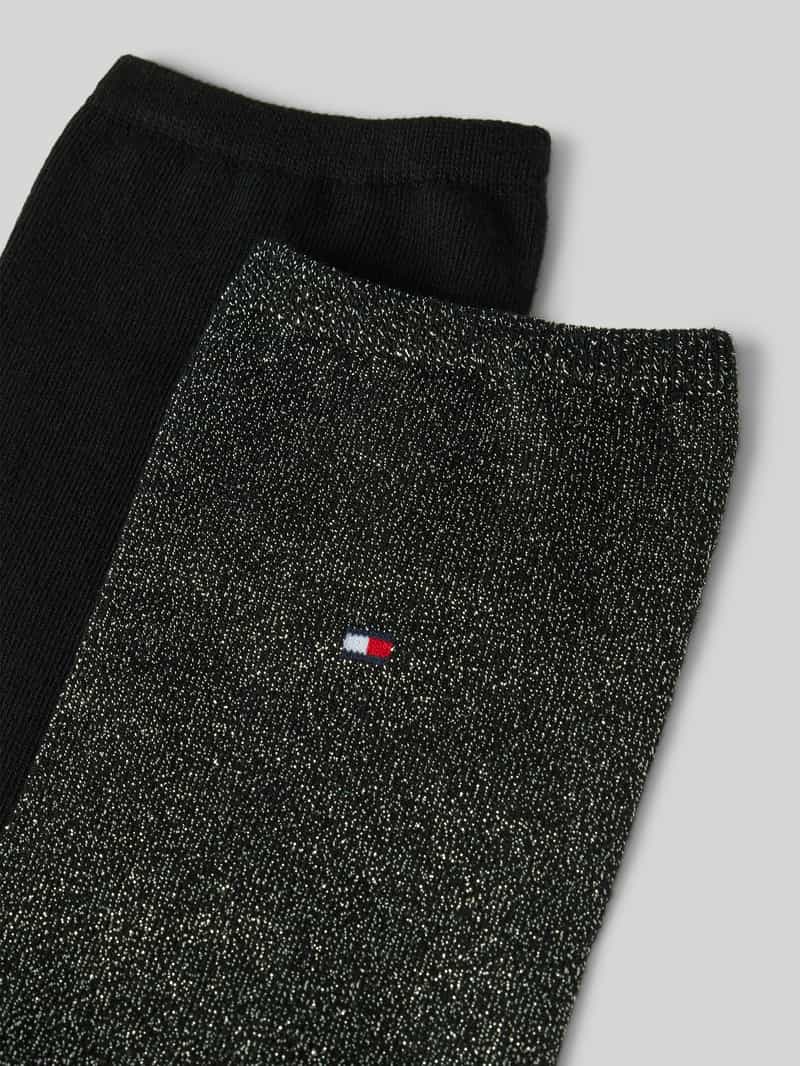 Tommy Hilfiger Sokken met labeldetail in een set van 2 paar