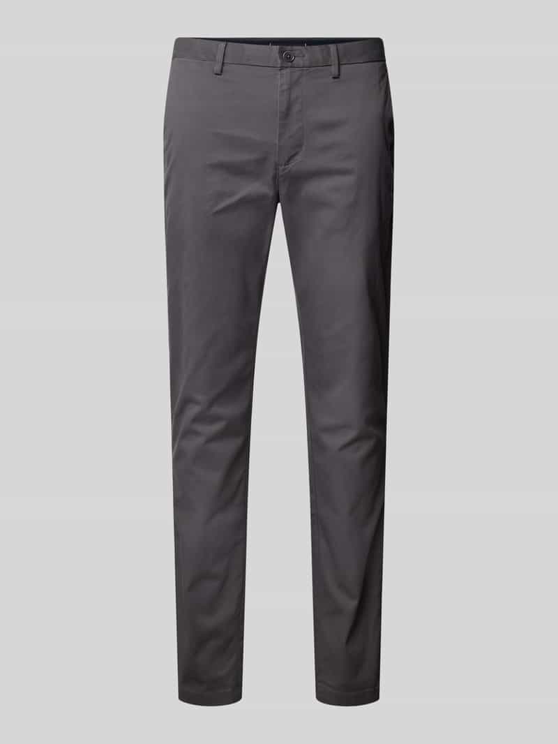 Stoffen broek met Franse steekzakken