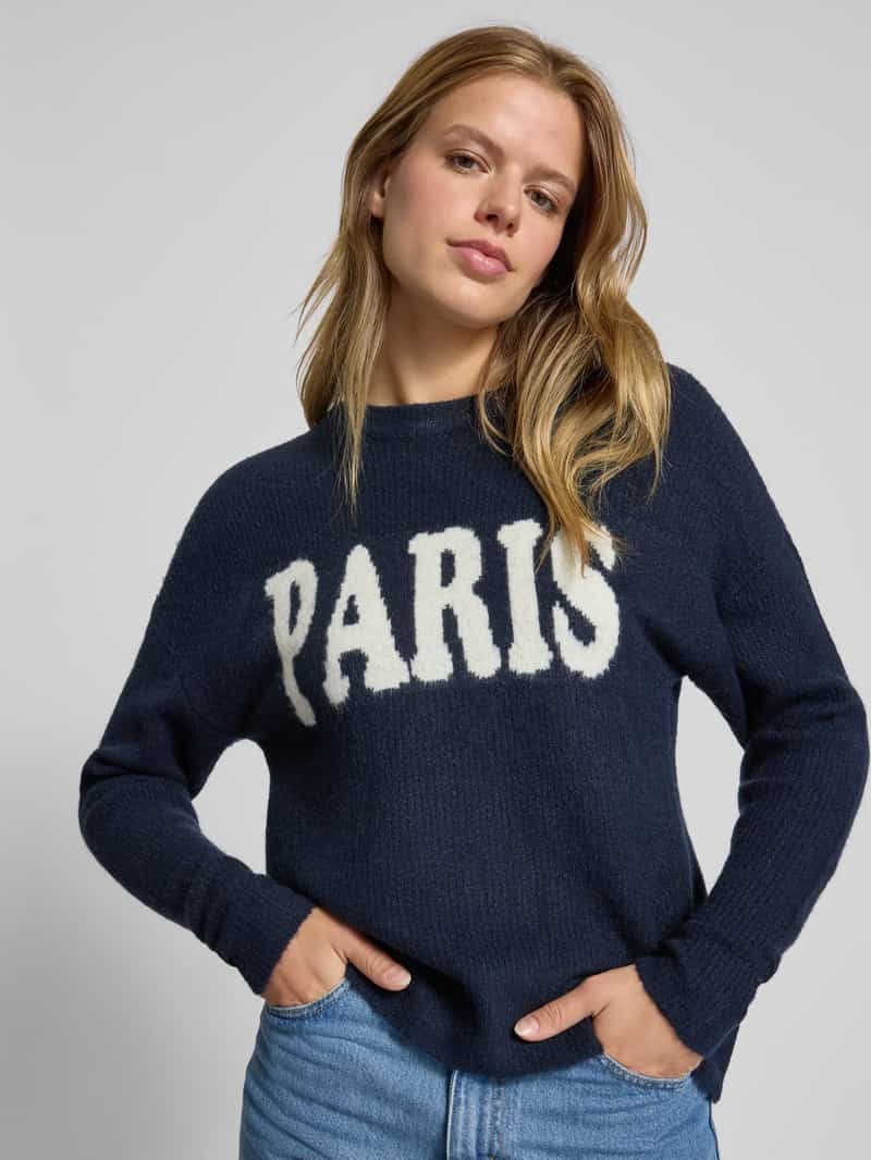 Only Regular fit gebreide pullover met wol model 'JERICO'