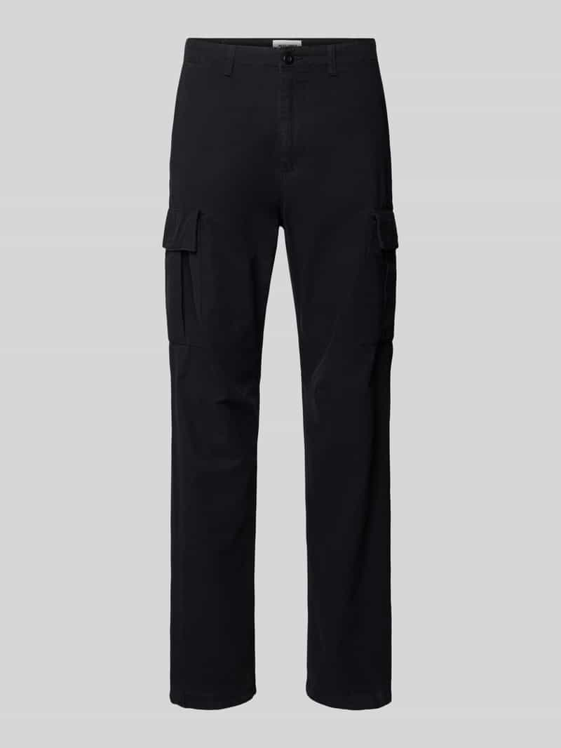 jack & jones Straight leg cargobroek met steekzakken model 'BARKLEY'