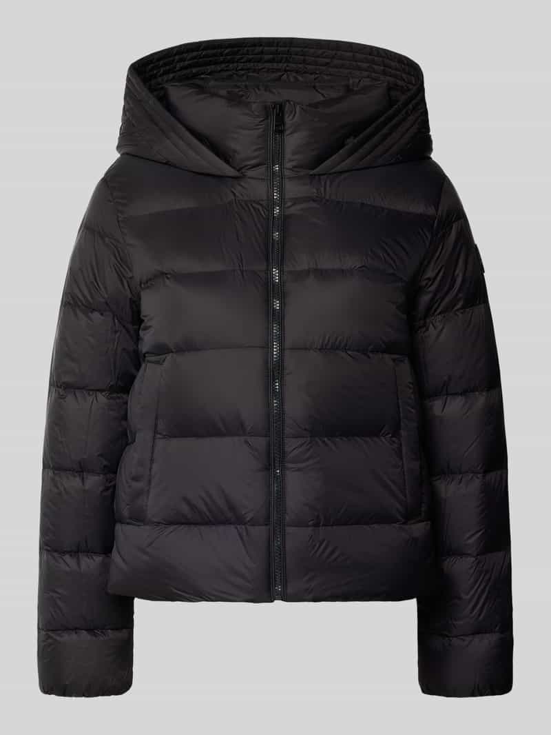Tommy Hilfiger Regular fit donsjack met labelpatch