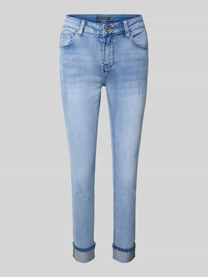 Betty Barclay Slim fit jeans met viscose in 5-pocketmodel