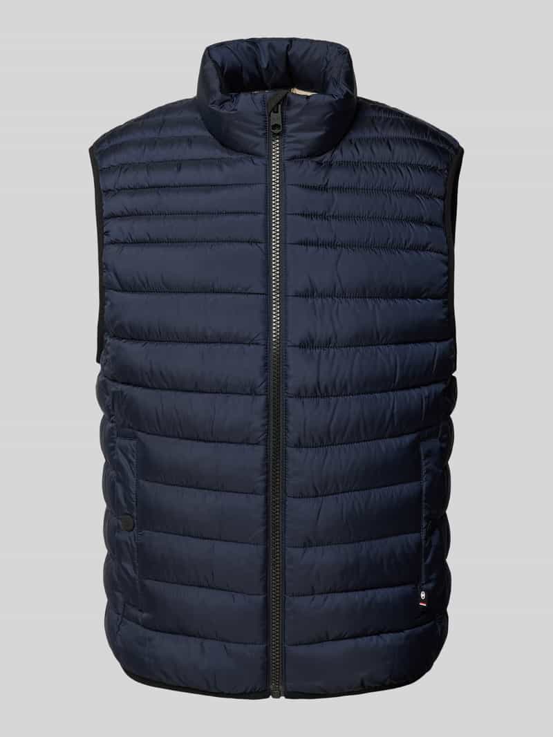 Tom Tailor Regular fit bodywarmer met waterafstotende functie