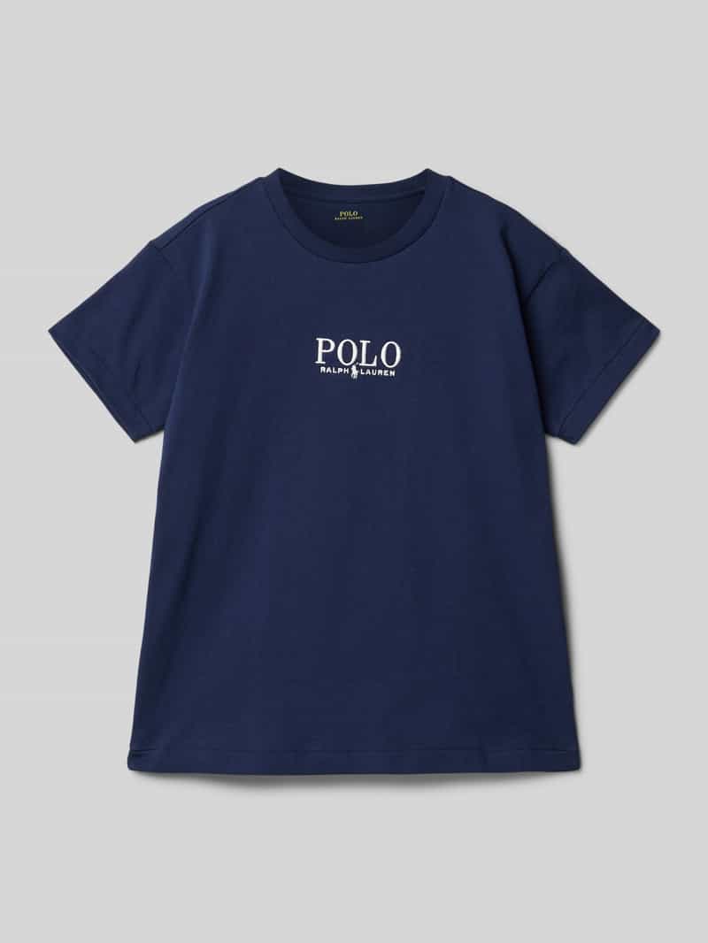 Polo Ralph Lauren Kids T-shirt met labelstitching