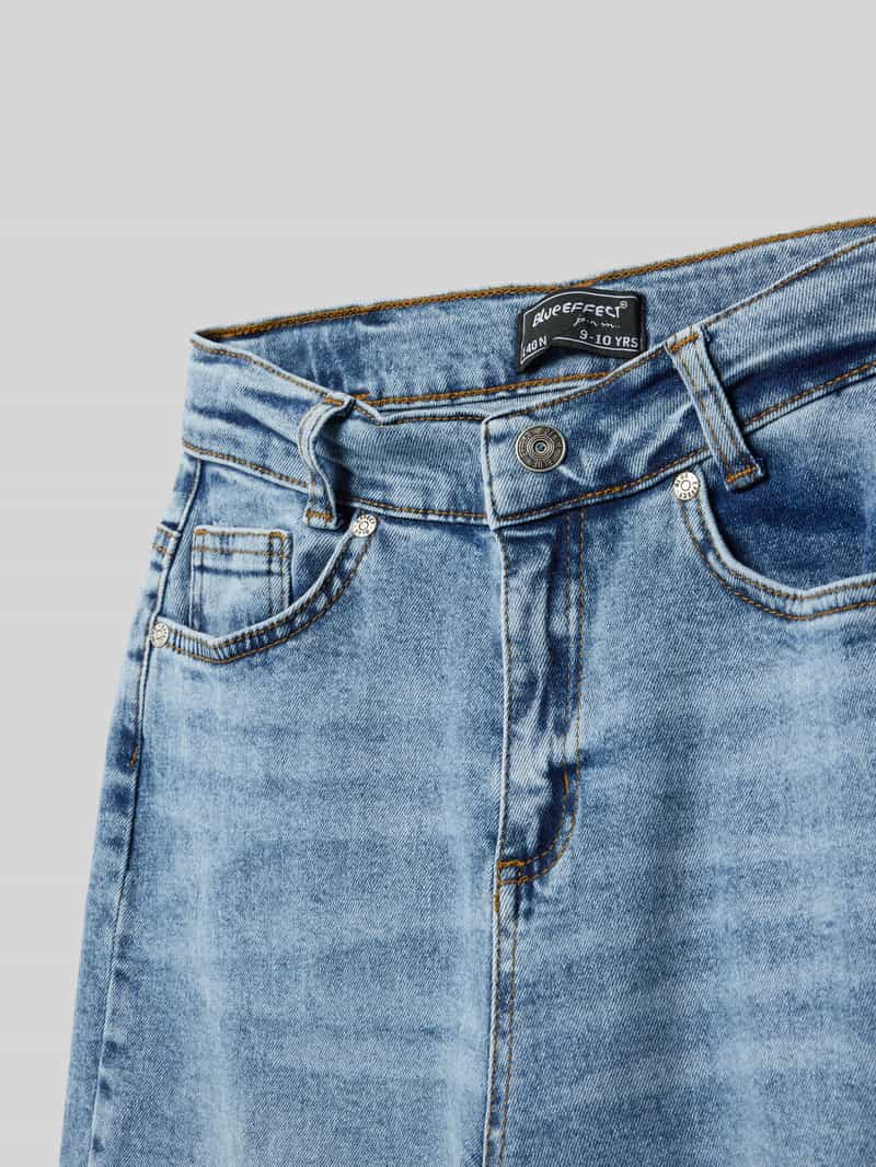 Blue Effect Jeans met labeldetail
