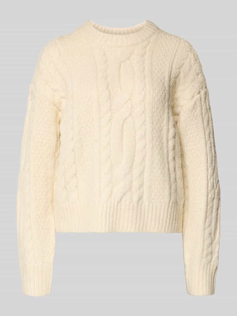 Levi's Gebreide pullover met kabelpatroon model 'INES'