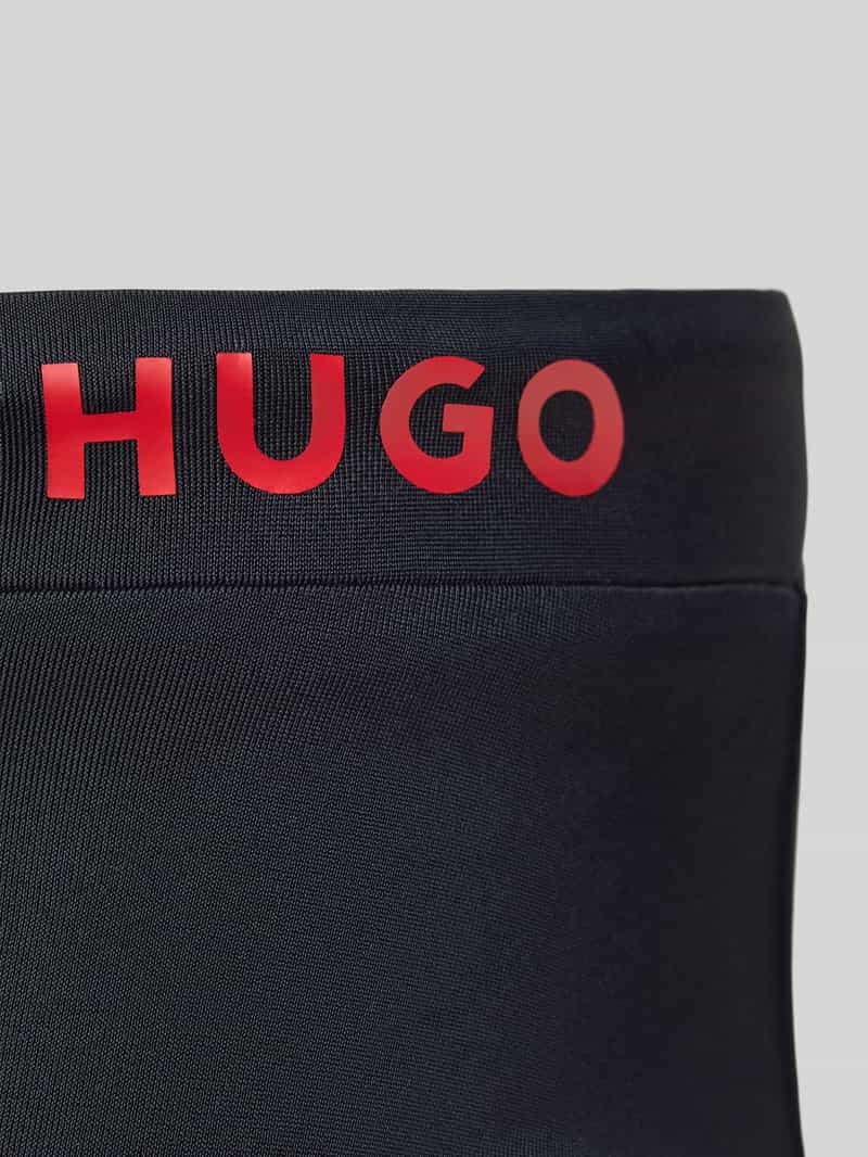 HUGO Zwembroek met labelprint model 'LAGUNA'