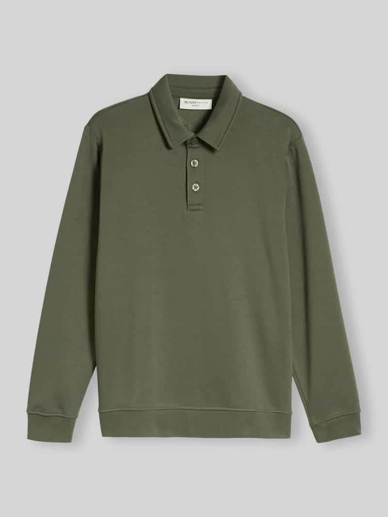 Tom Tailor Denim Regular fit poloshirt van katoenmix