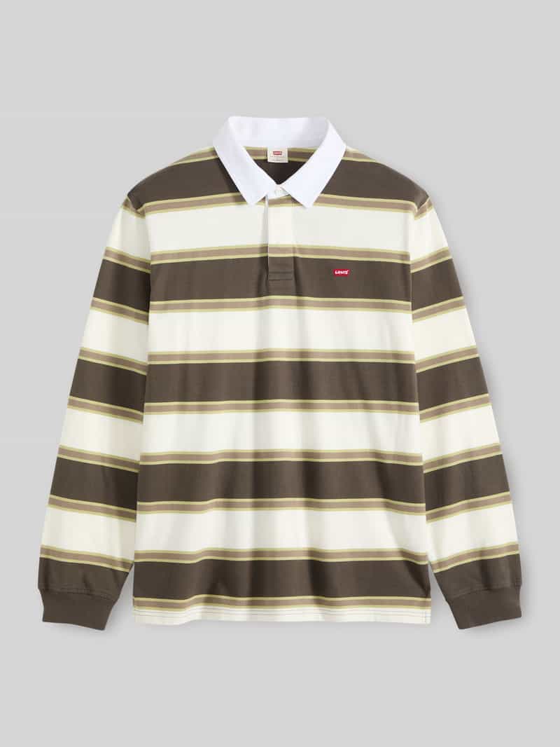 Levi's relaxed fit poloshirt van puur katoen model 'RUGBY BRANCO'