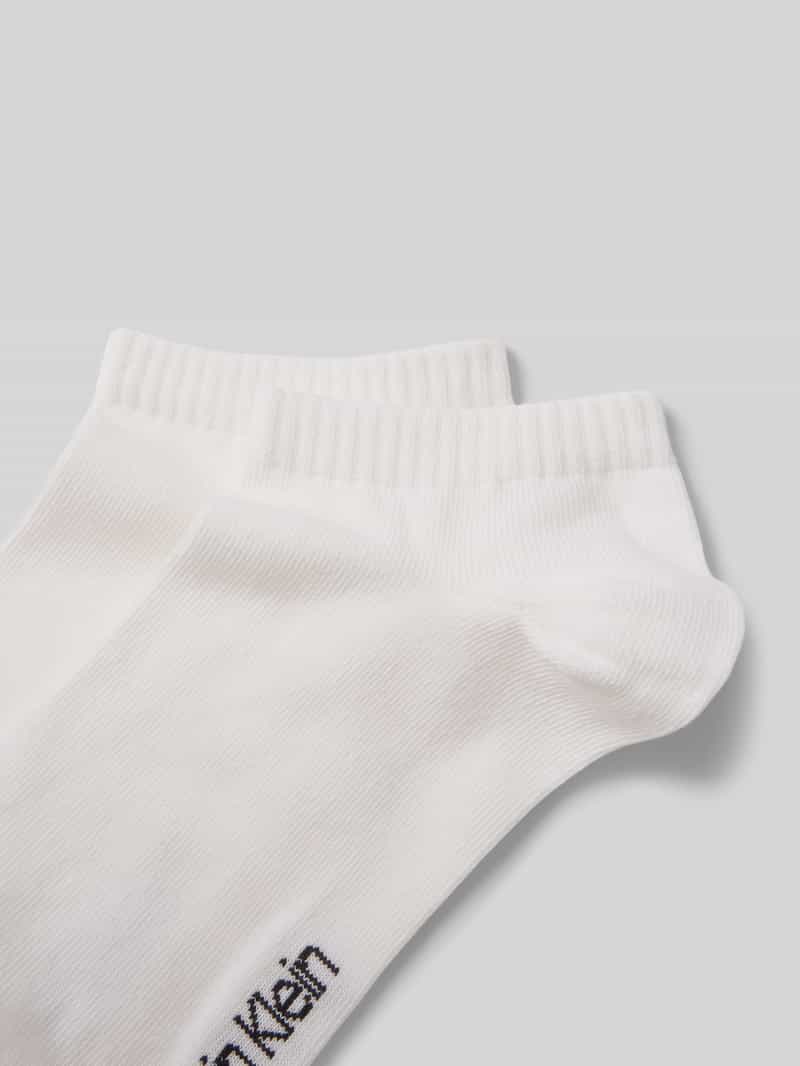 Calvin Klein Jeans Sokken met labelprint in een set van 2 paar
