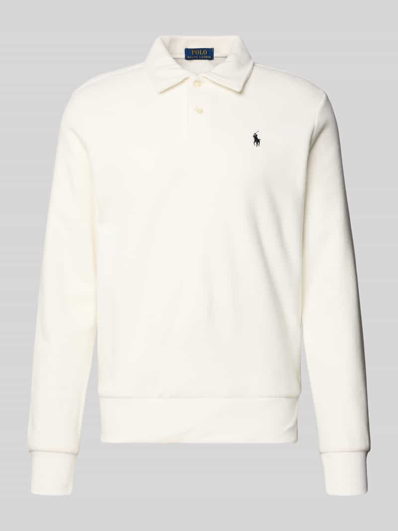 Polo Ralph Lauren Fleecepullover met labelstitching model 'MAGIC POLY FLEECE'