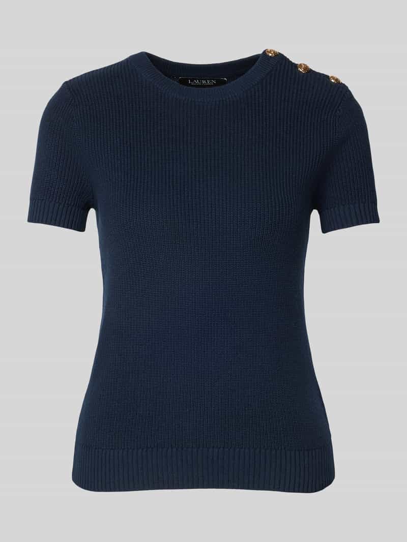 Lauren Ralph Lauren Gebreid shirt met ronde hals model 'EYELAH'