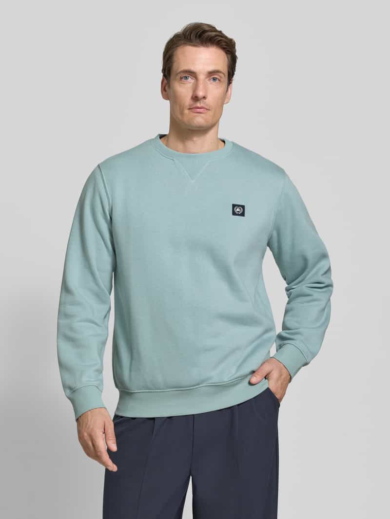 Lerros Regular fit sweatshirt van katoenmix