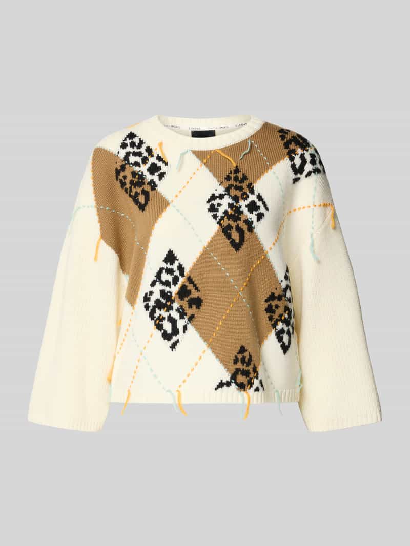 Marc Cain Gebreide pullover met ribboorden