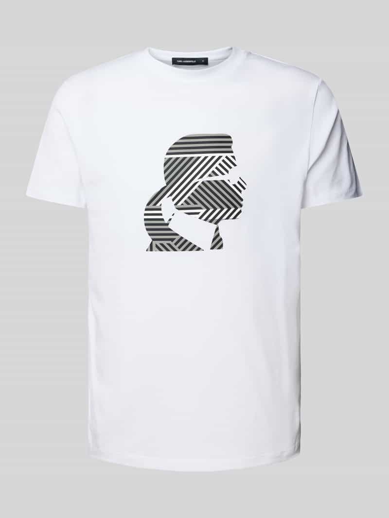 Karl Lagerfeld T-shirt met labelprint