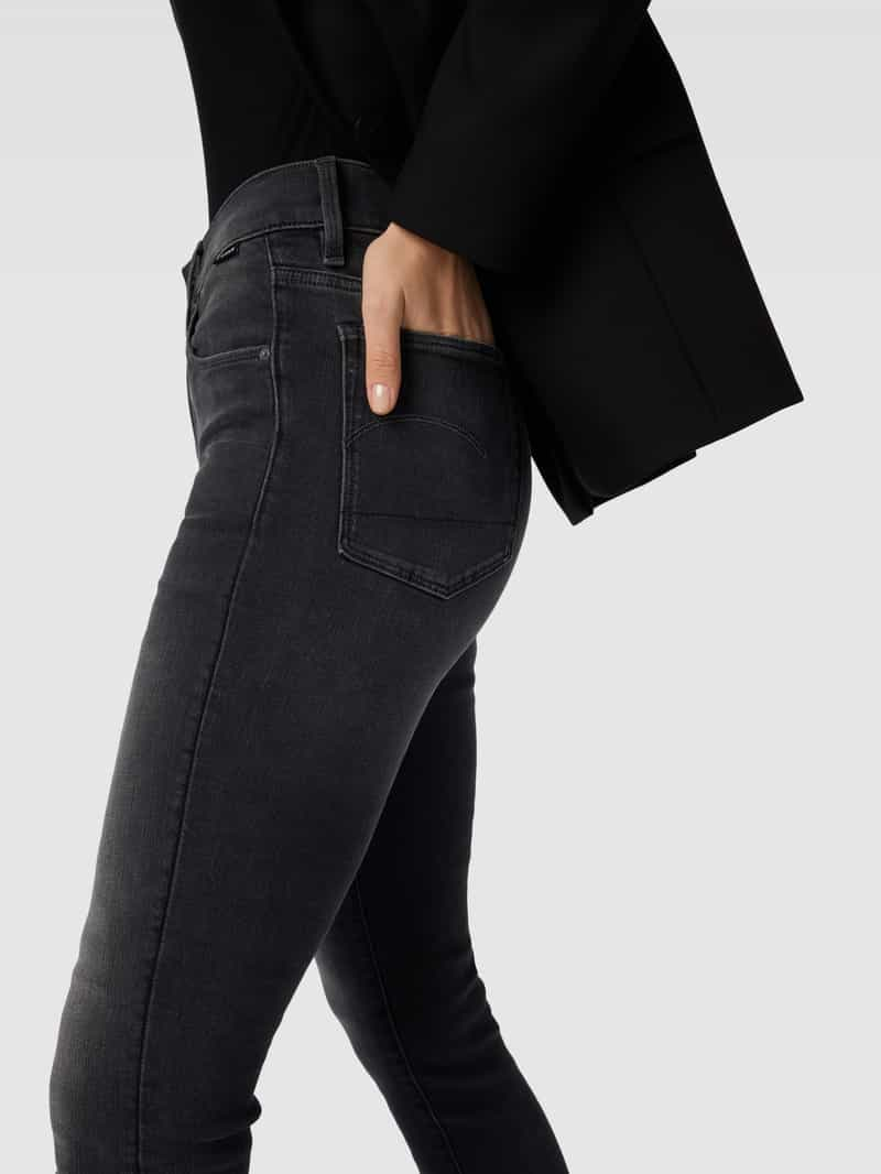 G-Star Raw Slim fit jeans met gerafelde zoom