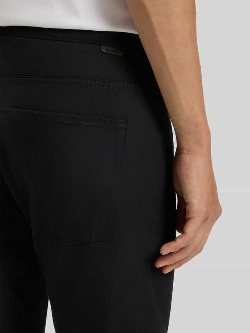 Boss Slim fit broek van katoenmix model 'DELAWARE5'