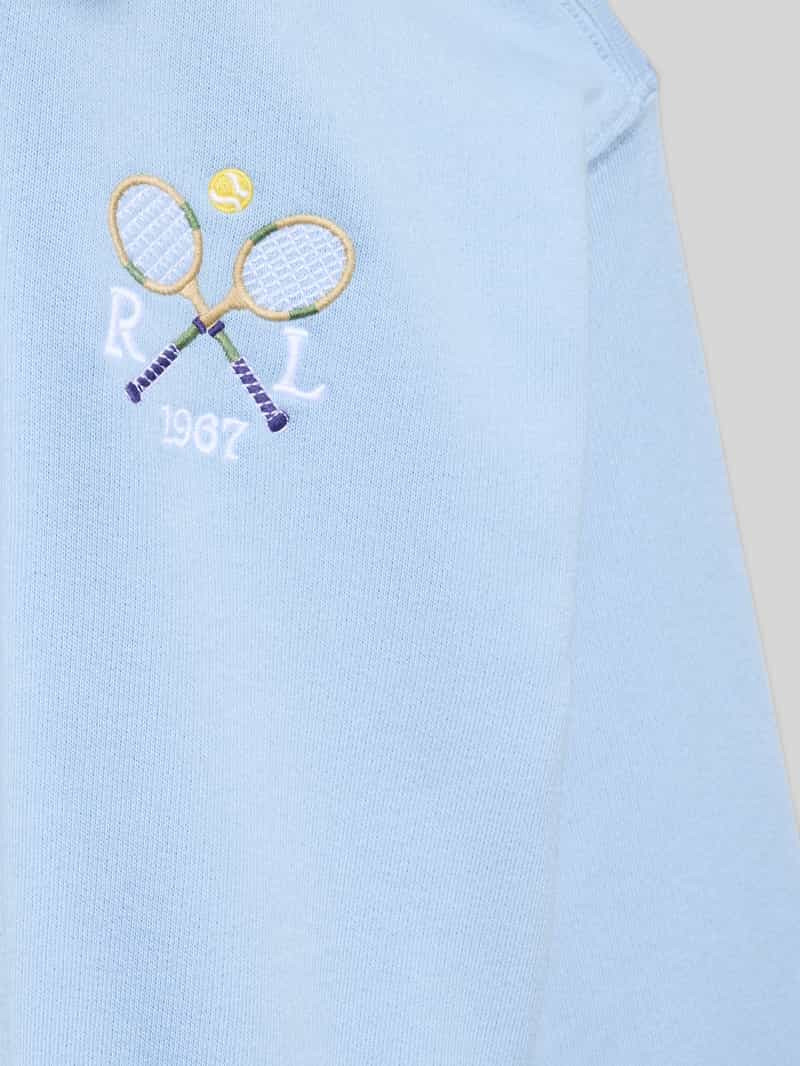 Polo Ralph Lauren Teens Kort sweatshirt met polokraag