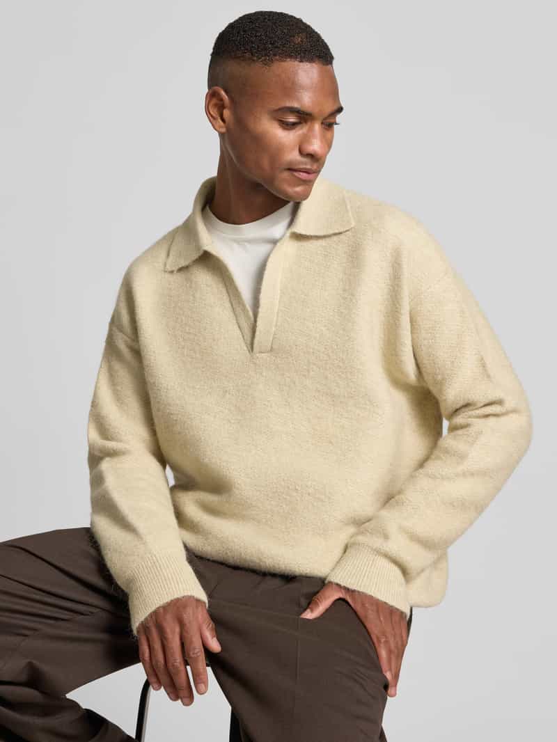 CK Calvin Klein Gebreide pullover met V-hals