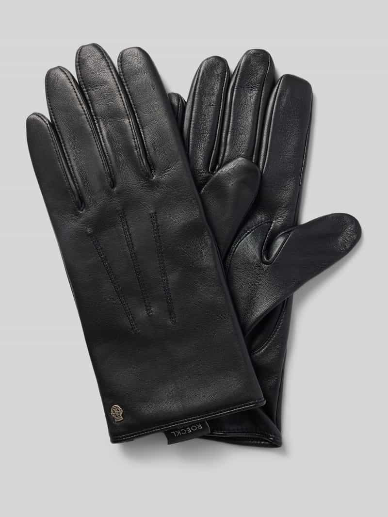 Roeckl Classic Handschoenen Leder - Jongens - black
