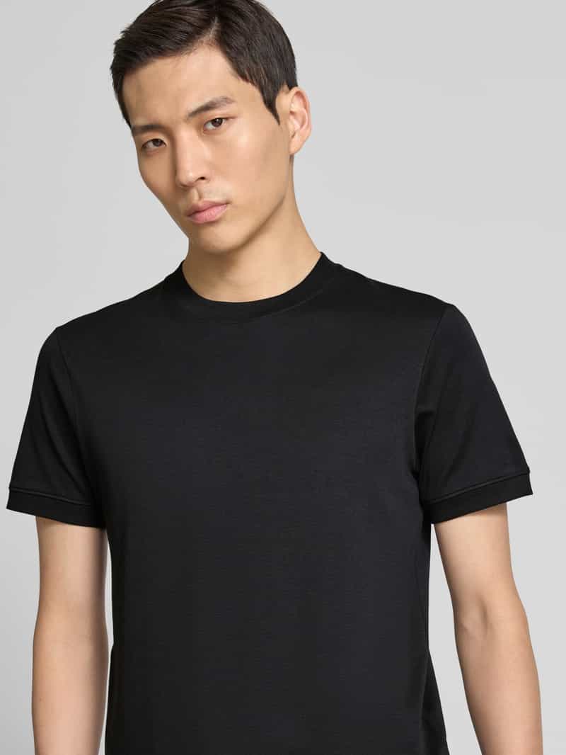 RAGMAN Regular fit T-shirt met ronde hals model 'ON'