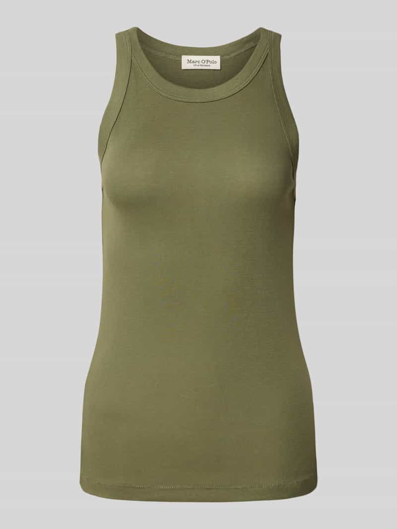 Marc O'Polo Slim fit tanktop van puur katoen