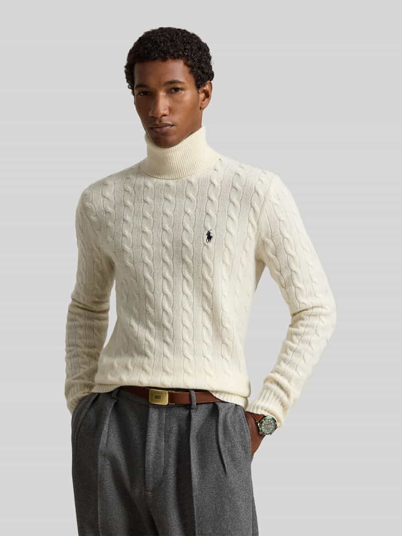 Polo Ralph Lauren pullover in Slim fit van mix van wol en kasjmier