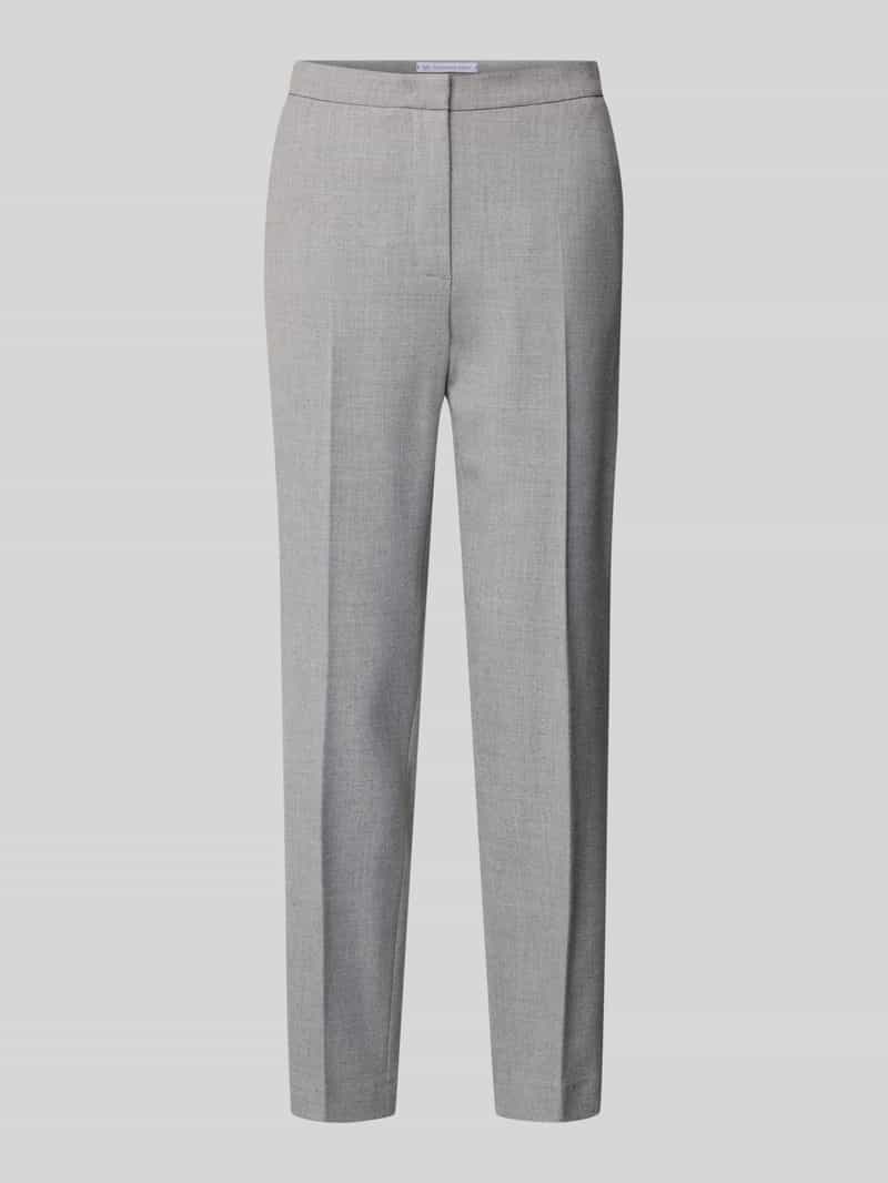 RAFFAELLO ROSSI Regular fit stoffen broek met persplooien model 'DORO'