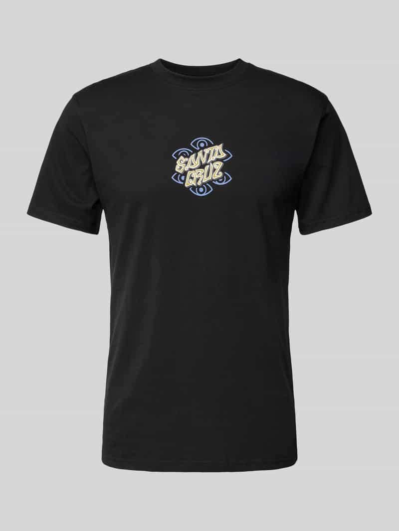 Santa Cruz T-shirt met labelprint