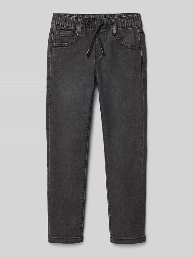 s.Oliver RED LABEL Slim fit jeans van katoenmix